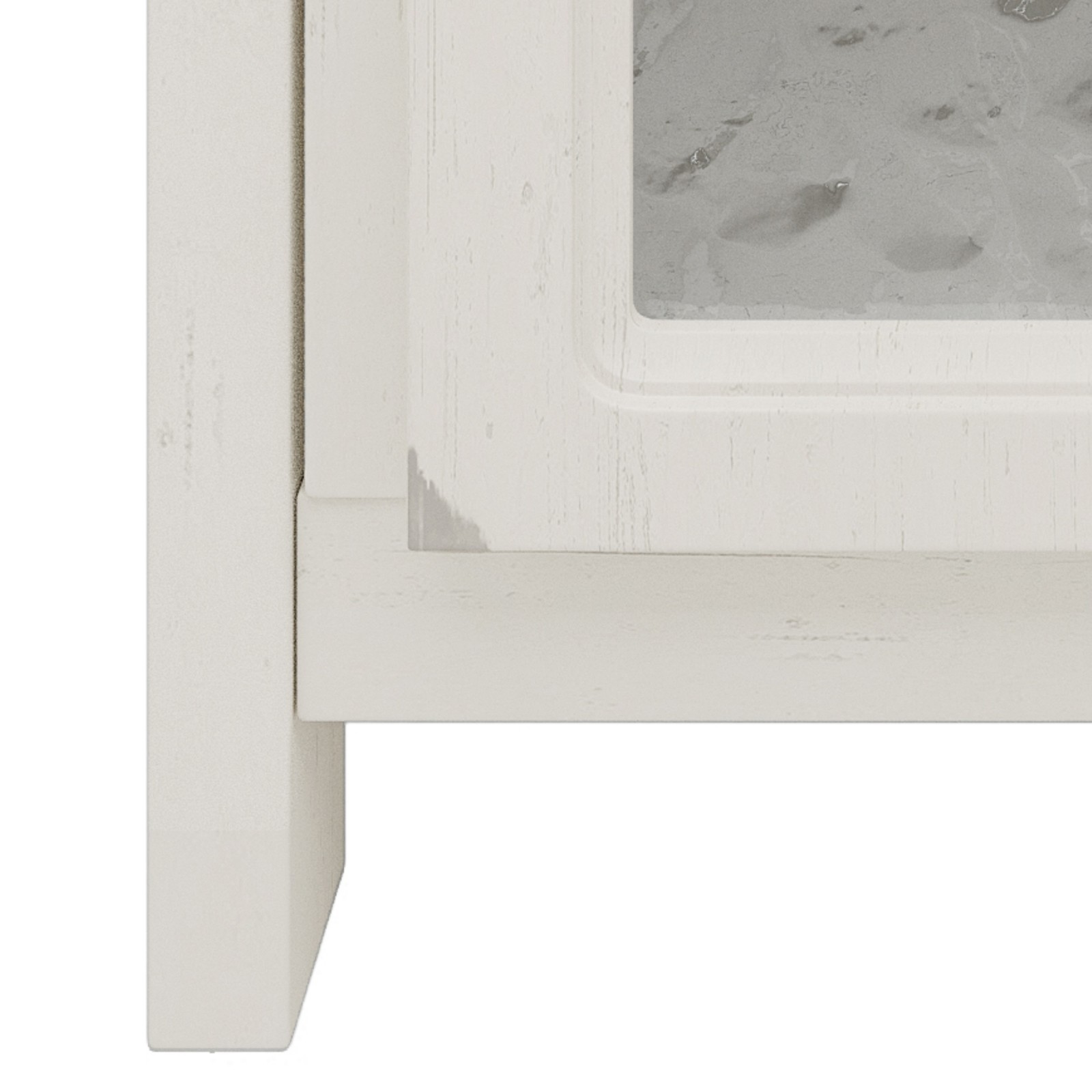 Farmhouse Bathroom Vanity with Ceramic Sink，Storage Cabinet w/Soft-Closing Doors