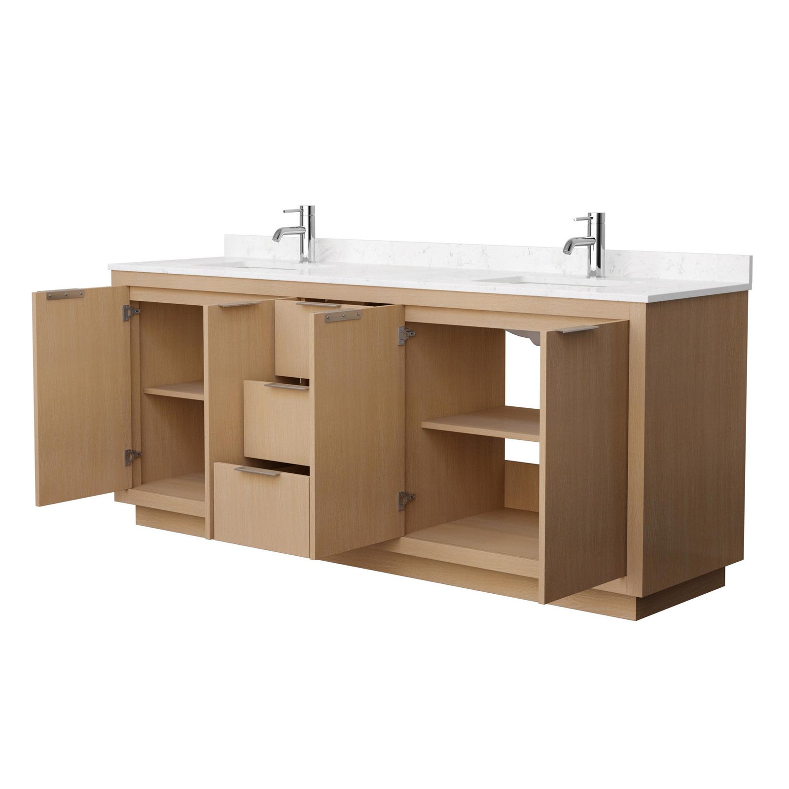 Wyndham Collection WCF282880D-VCA-UNSMXX Maroni 80″ – Light Straw / White