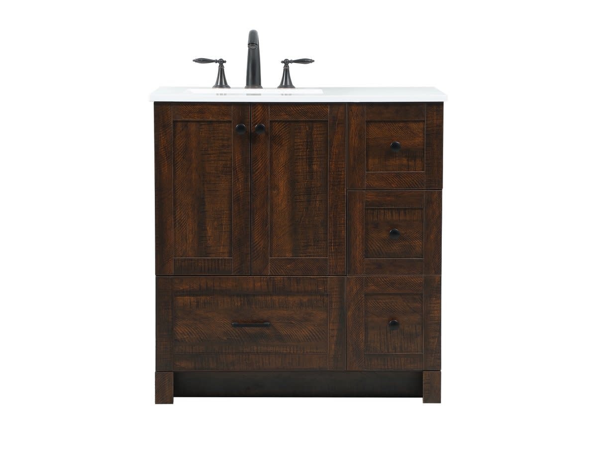 Elegant Lighting VF2832 Soma 32″ – Expresso