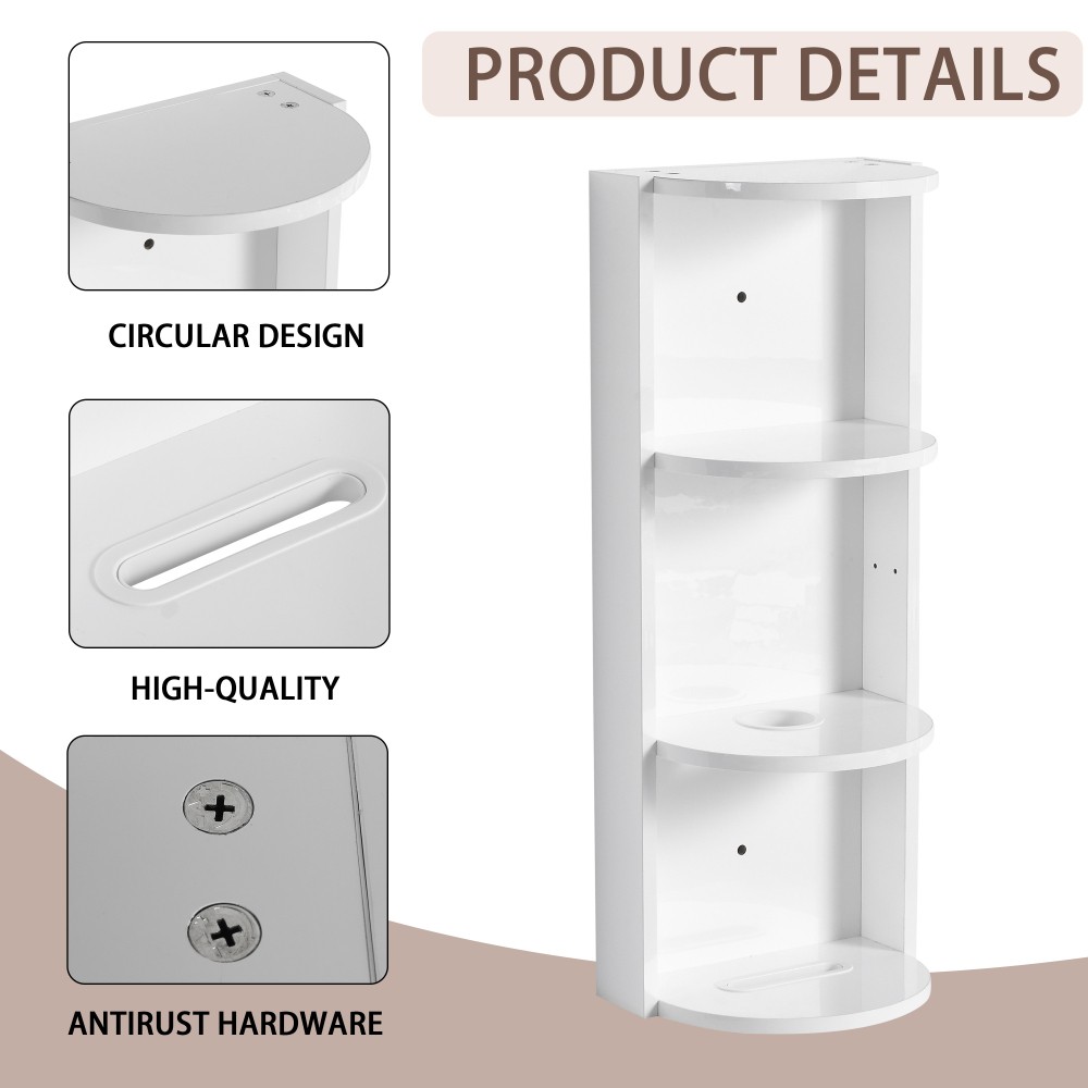 Freestanding Bathroom Vanity with Sink, Storage Shelf, and Soft-Close Doors