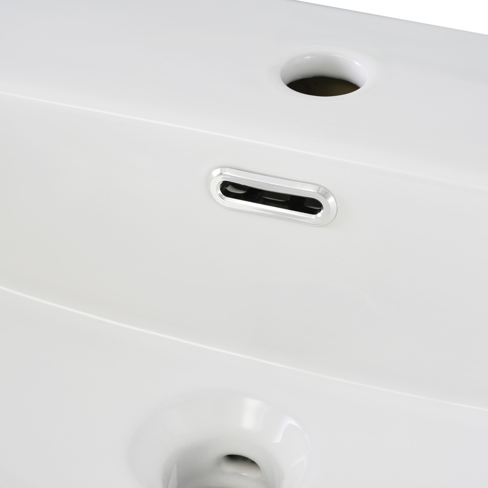 20In bathroom vanitywithceramic sink and ample storage ideal for small bathrooms
