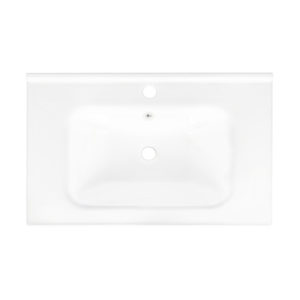 27.8″ White Ceramic Basin, Only Ceramic Sink, Without Cabinet