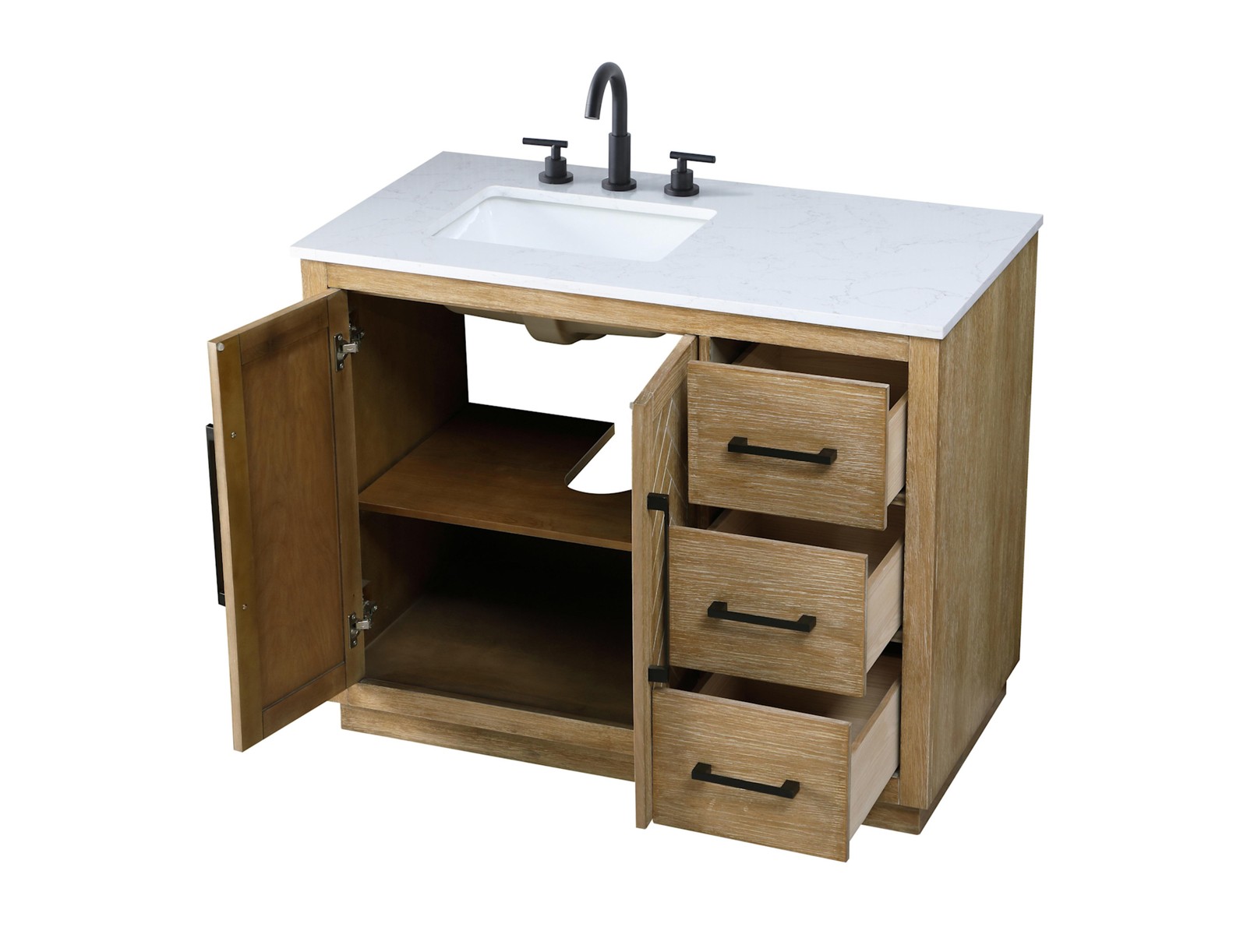 Elegant Lighting VF29042 Chase 42″ – Hazel Oak