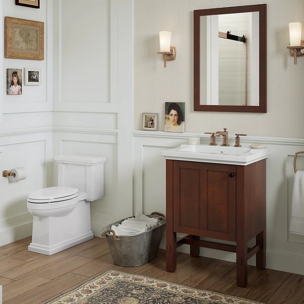 Kohler Tresham® 24″ bathroom vanity cabinet K-2604-F69 In Woodland Finish