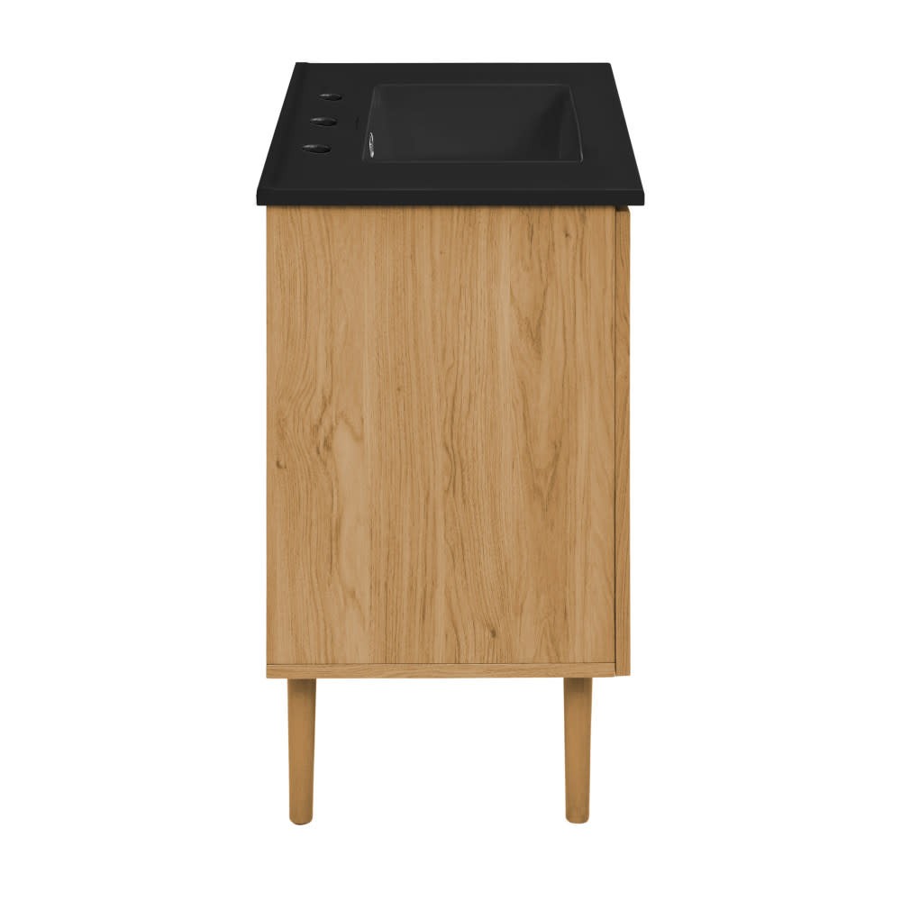 Swiss Madison SM-BV374-3MB Bron 36″ – Golden Oak / Matte Black