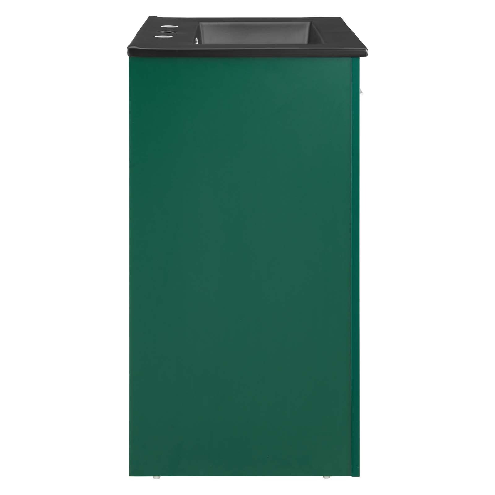 Modway Maybelle 24″ Bathroom Vanity In Green Black