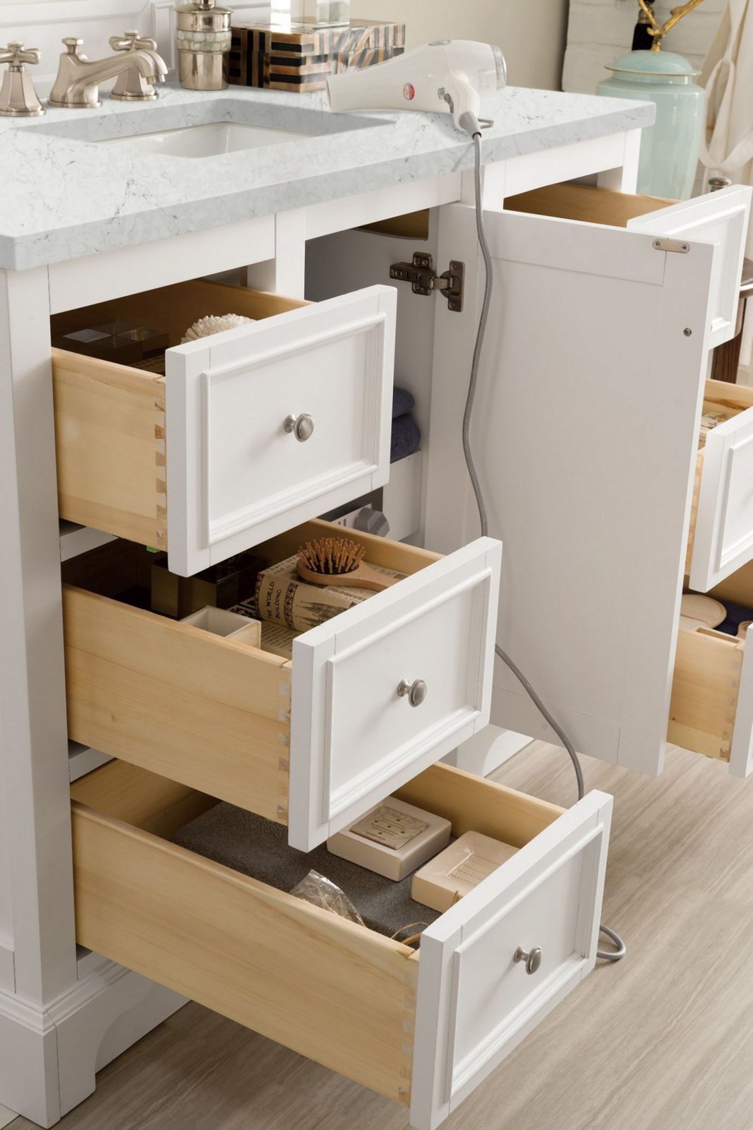 James Martin Vanities 825-V48-3EJP De Soto 48″ – White