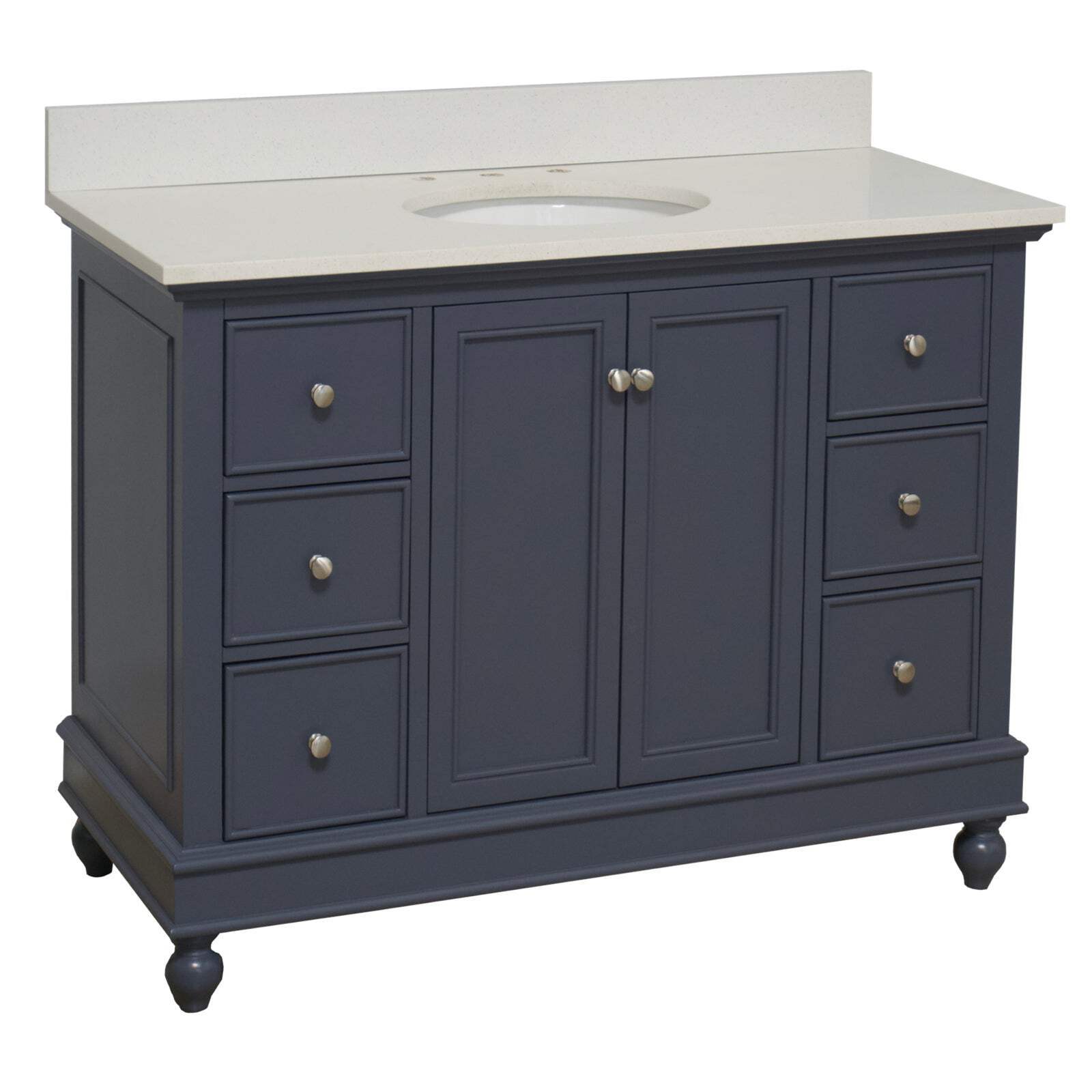 Bella 48-inch Vanity with Quartz Top