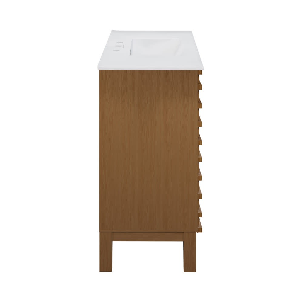 Swiss Madison SM-BV471-3 Cascade 36″ – Black Oak / White