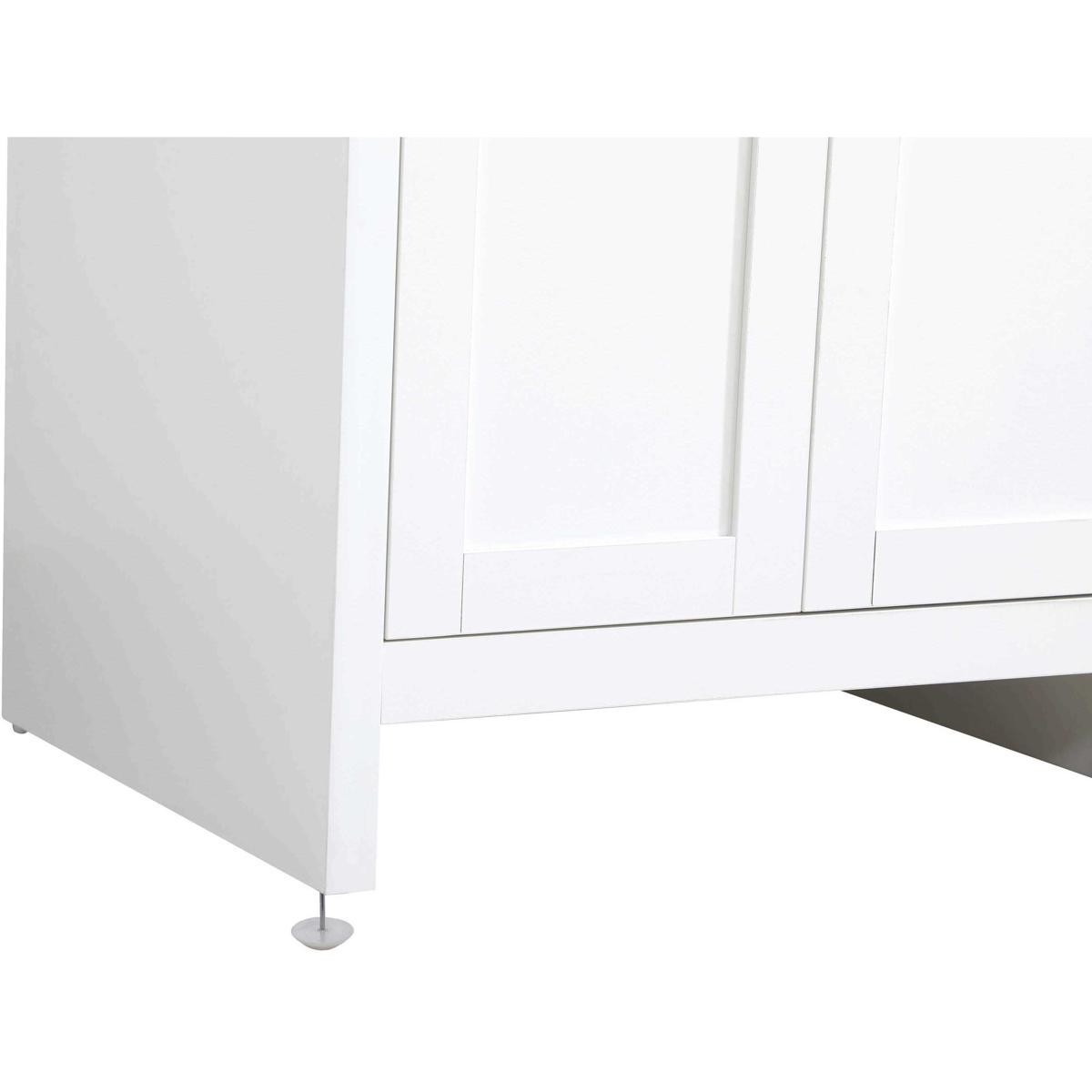 Elegant Lighting VF25130MWH Finnley 30 X 34 inch White Bathroom Vanity Cabinet