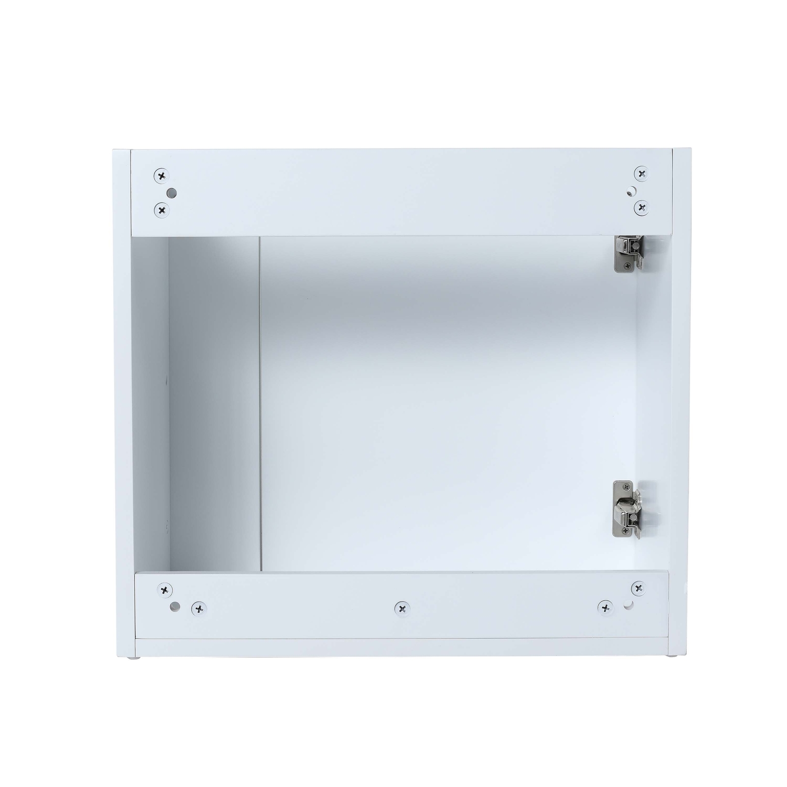 22” Wall Mounted Small Floating Bathroom Vanity w/ Sink Soft Close Door White