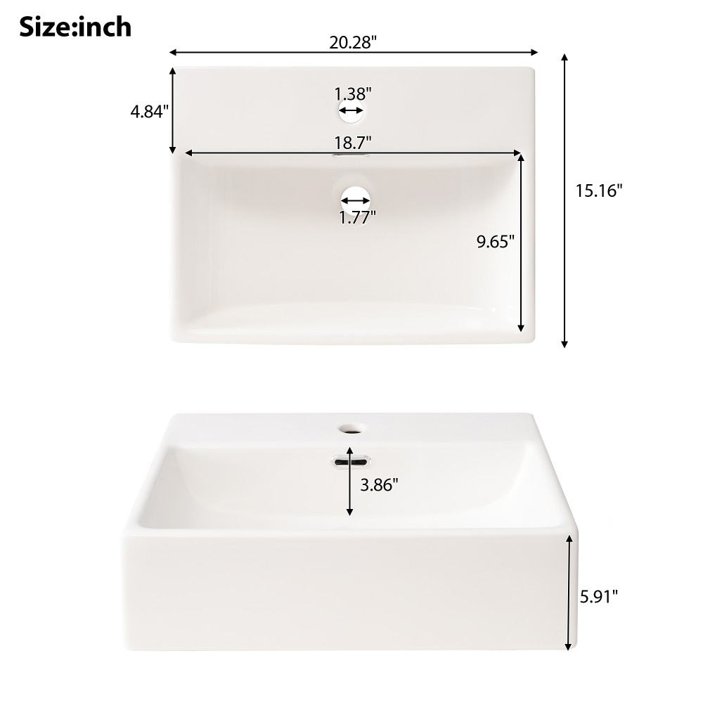 20In bathroom vanitywithceramic sink and ample storage ideal for small bathrooms