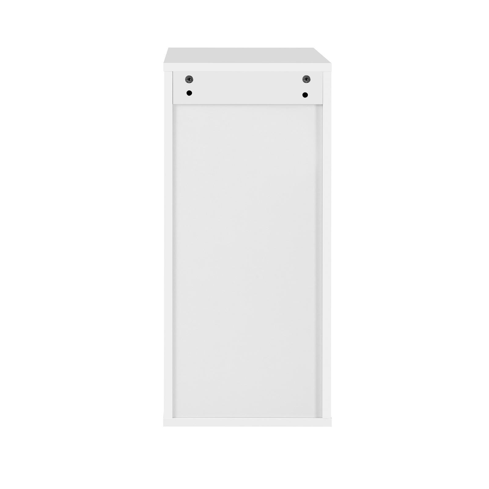 Wall Mounted Floating Cabinet, 12inch Side Cabinet with Drawers, Mutifunctional