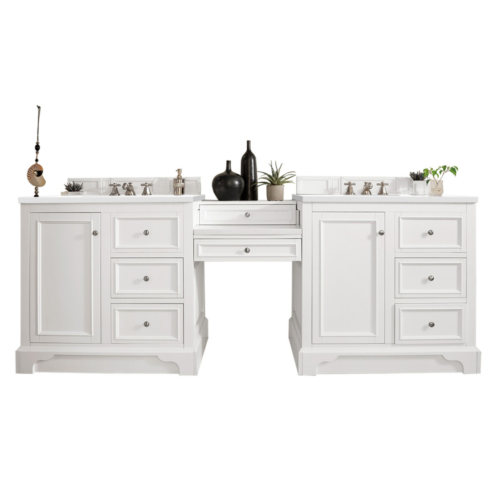 James Martin Vanities 825-V94-DU-WZ De Soto 94 96″ – White