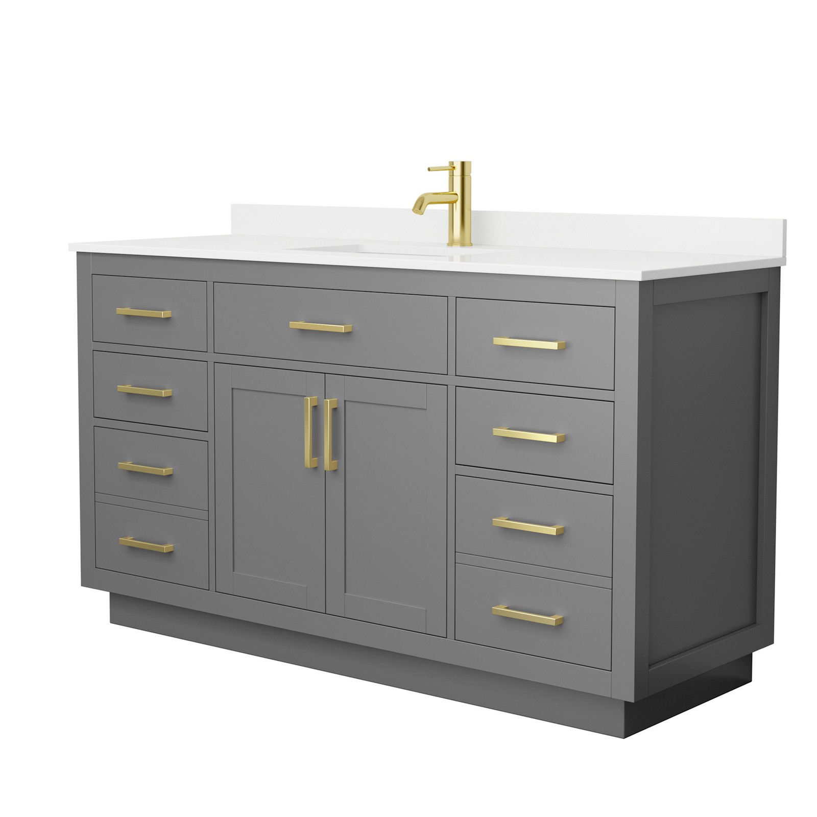 Wyndham Collection WCG262660S-QTZ-UNSMXX Beckett TK 60″ – Dark Blue / Giotto