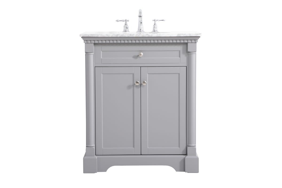 Elegant Lighting VF53030 Clarence 30″ – Grey