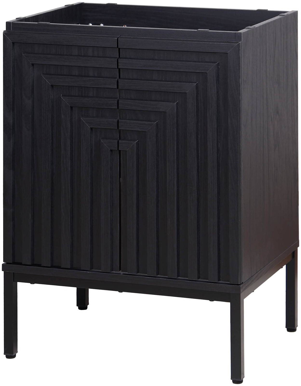 JONATHAN Y Lighting VAN1019 Rowan 23″ Single – Black