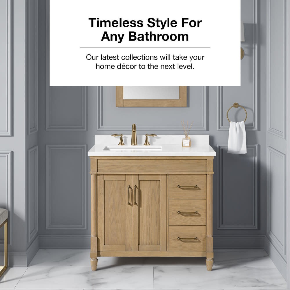 Ove Decors 15VVA-HIGH36 Salisbury 36″ – Natural Birch