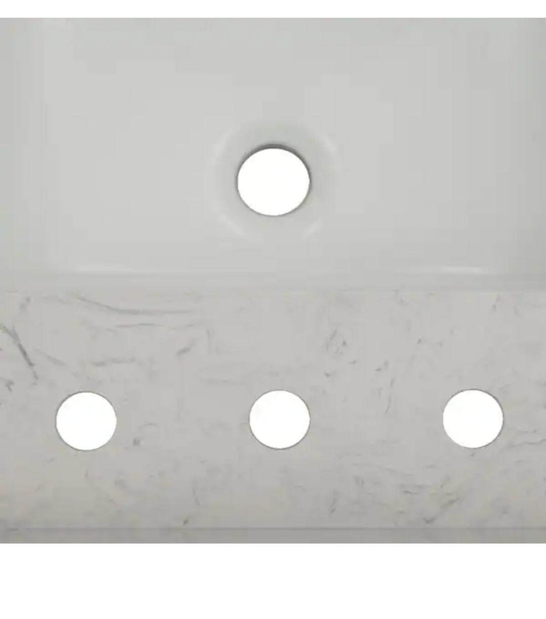 ✨️ A&A SurfacesCelestina 61 in. W x 22 in. D Engineered Marble Vanity Top
