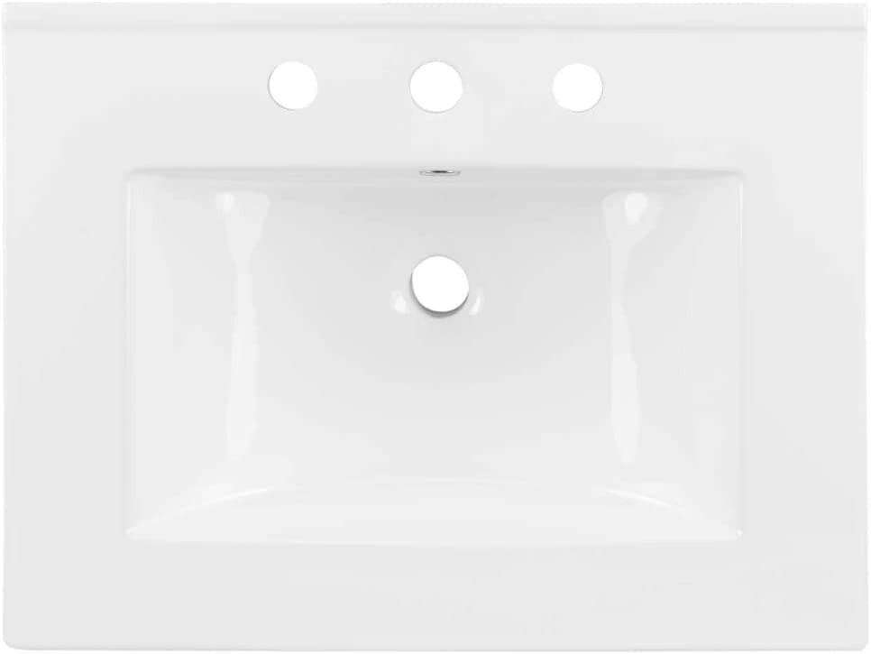 Modway EEI-3766-WHI Cayman 24″ Bathroom Sink, White