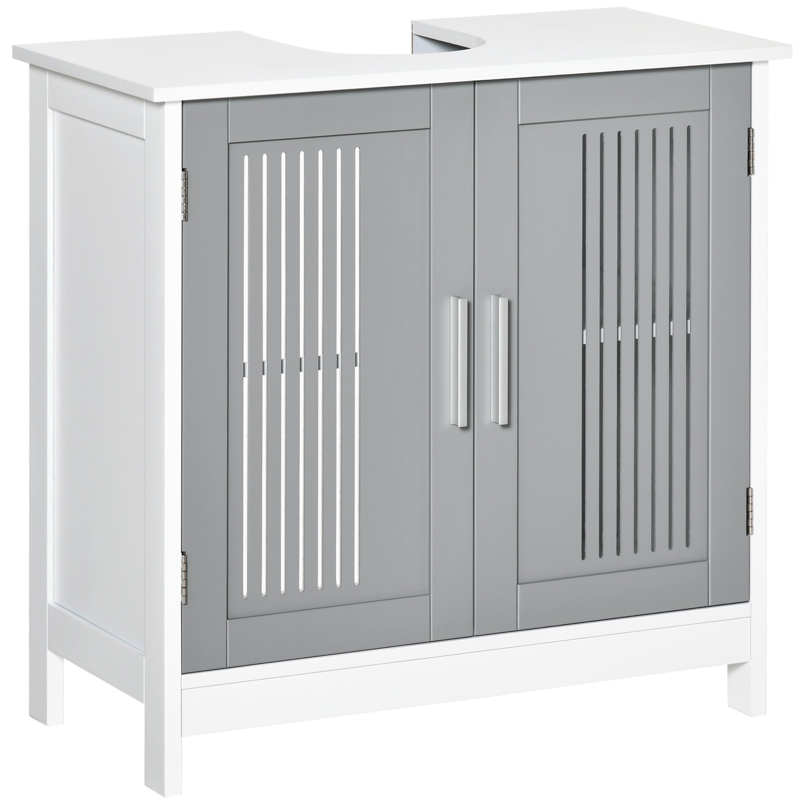 Bathroom Under Sink Cabinet Vanity Unit w/ Adjustable Storage Shelves