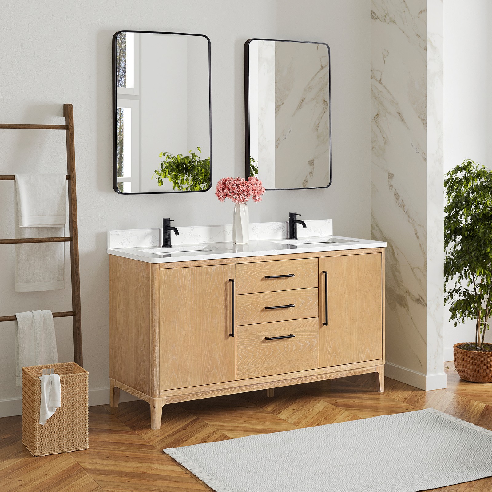 Miseno MV-NM-GARA60M-GWT Gara 60″ – Washed Ash Grey