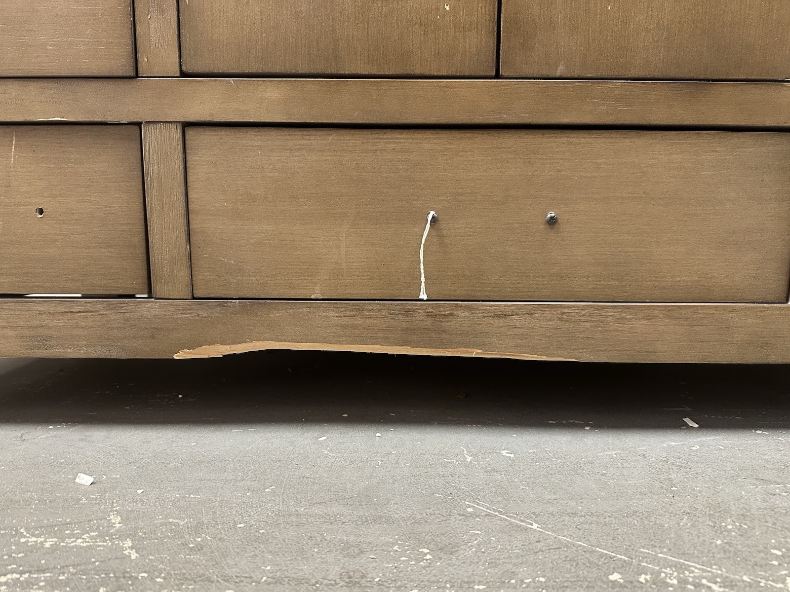 Pick Up Only MISENO Alanya 48″ Freestanding Single Basin Cabinet + Sink, Damaged