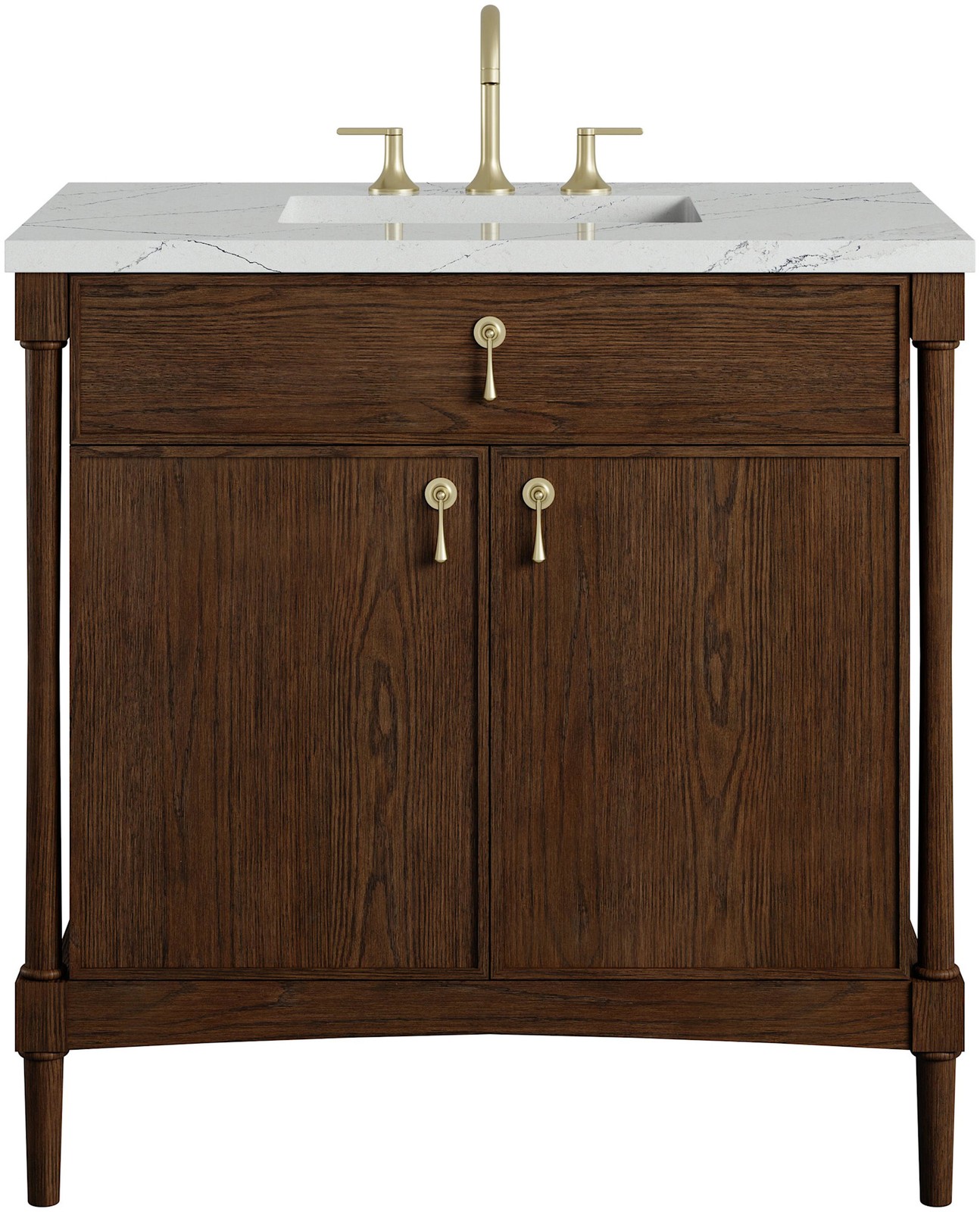 James Martin Vanities D680-V36-3ENC Kinnsden 36″ – Sable Oak