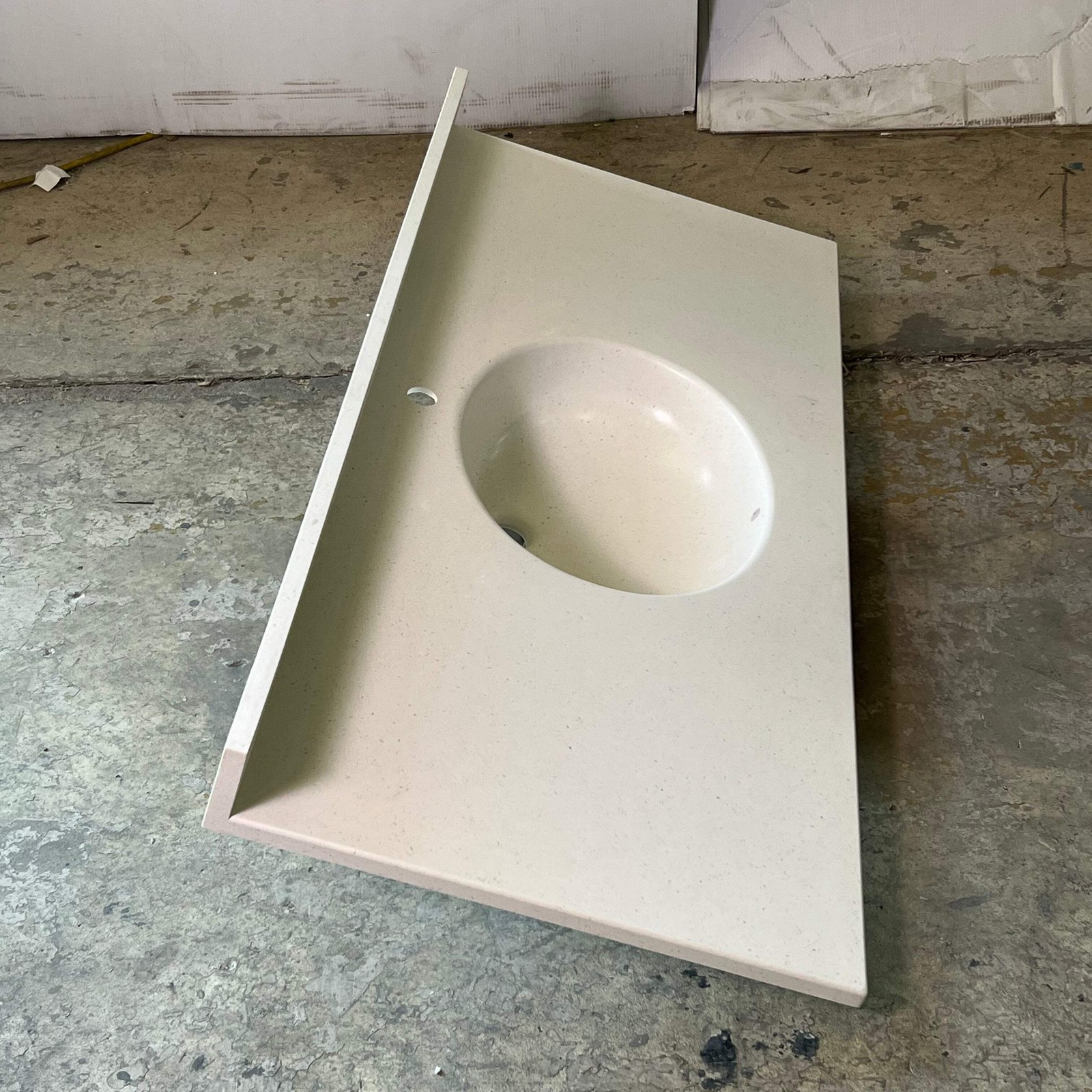 SWANSTONE Vanity Top Bir 21.5″W x 49″L White VT02249