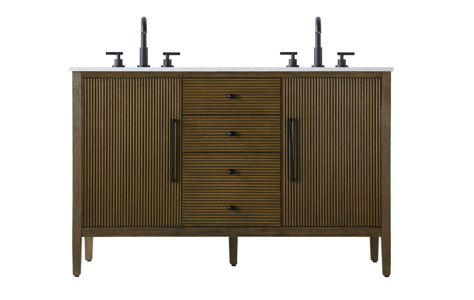 Elegant Lighting VF29654D Blakely 54″ – Hazel Oak