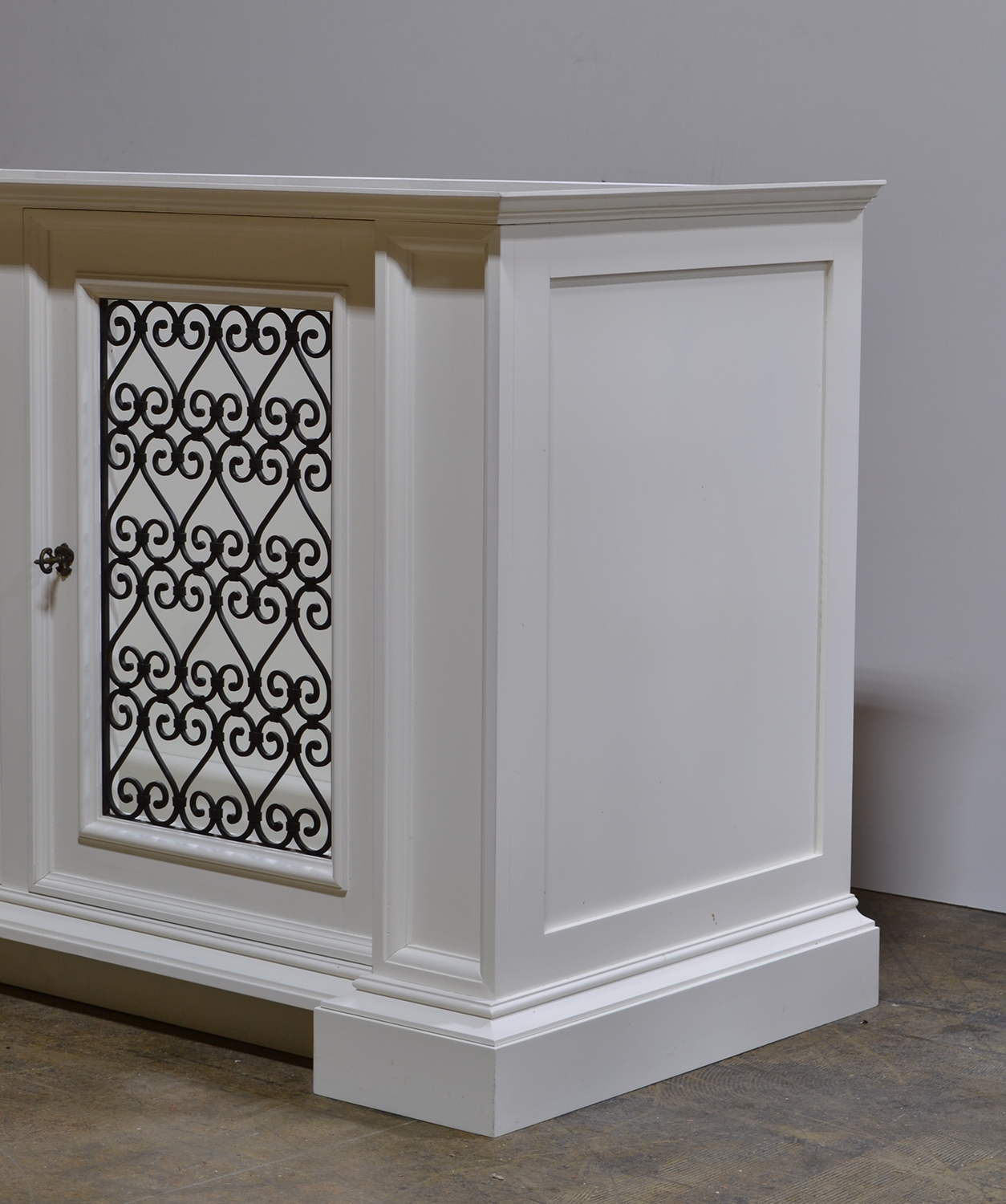 Painted Italian Style Sink Vanity Chest Made in USA