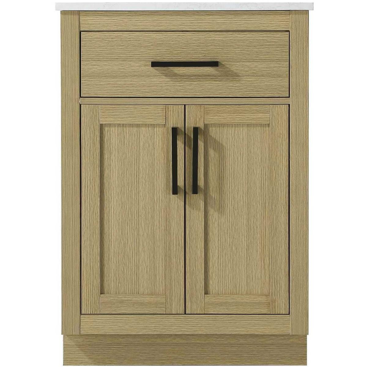 Elegant Lighting VF29724MHB Alden Vanity Honey Brown
