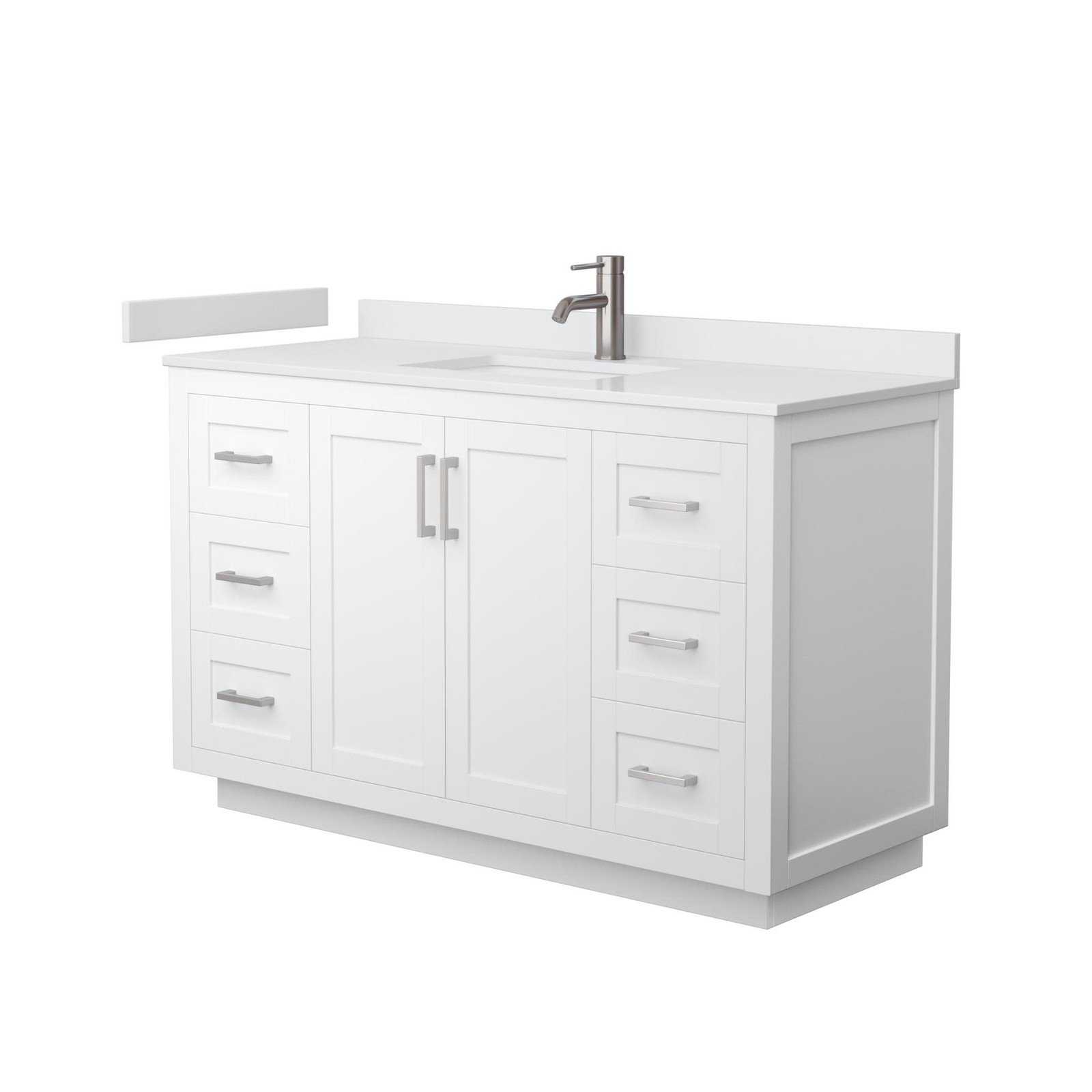 Wyndham Collection WCF2929-54S-VCA-MXX Miranda 54″ – Green / Carrara Cultured