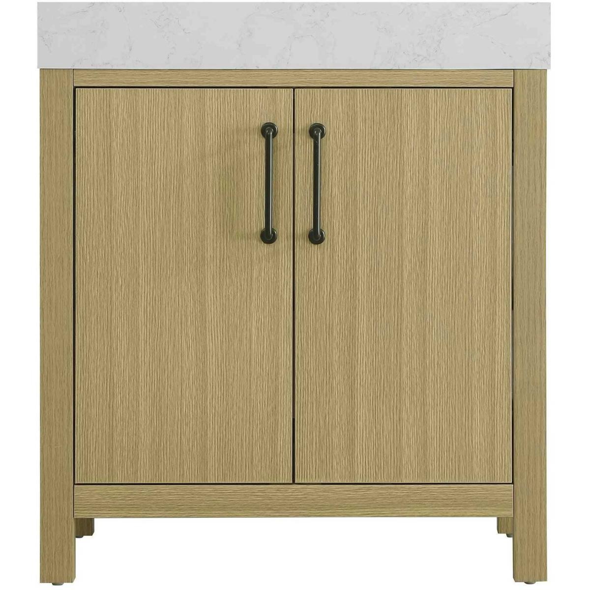 Elegant Lighting VF60630MHB Nathan Vanity Honey Brown