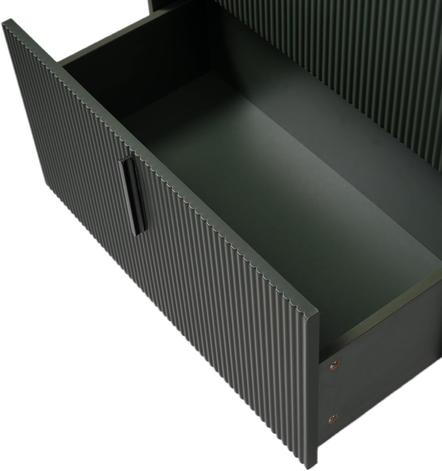30 in.Bathroom Vanity with Fluted Design Vanity with Sink Suit For Any Bathroom