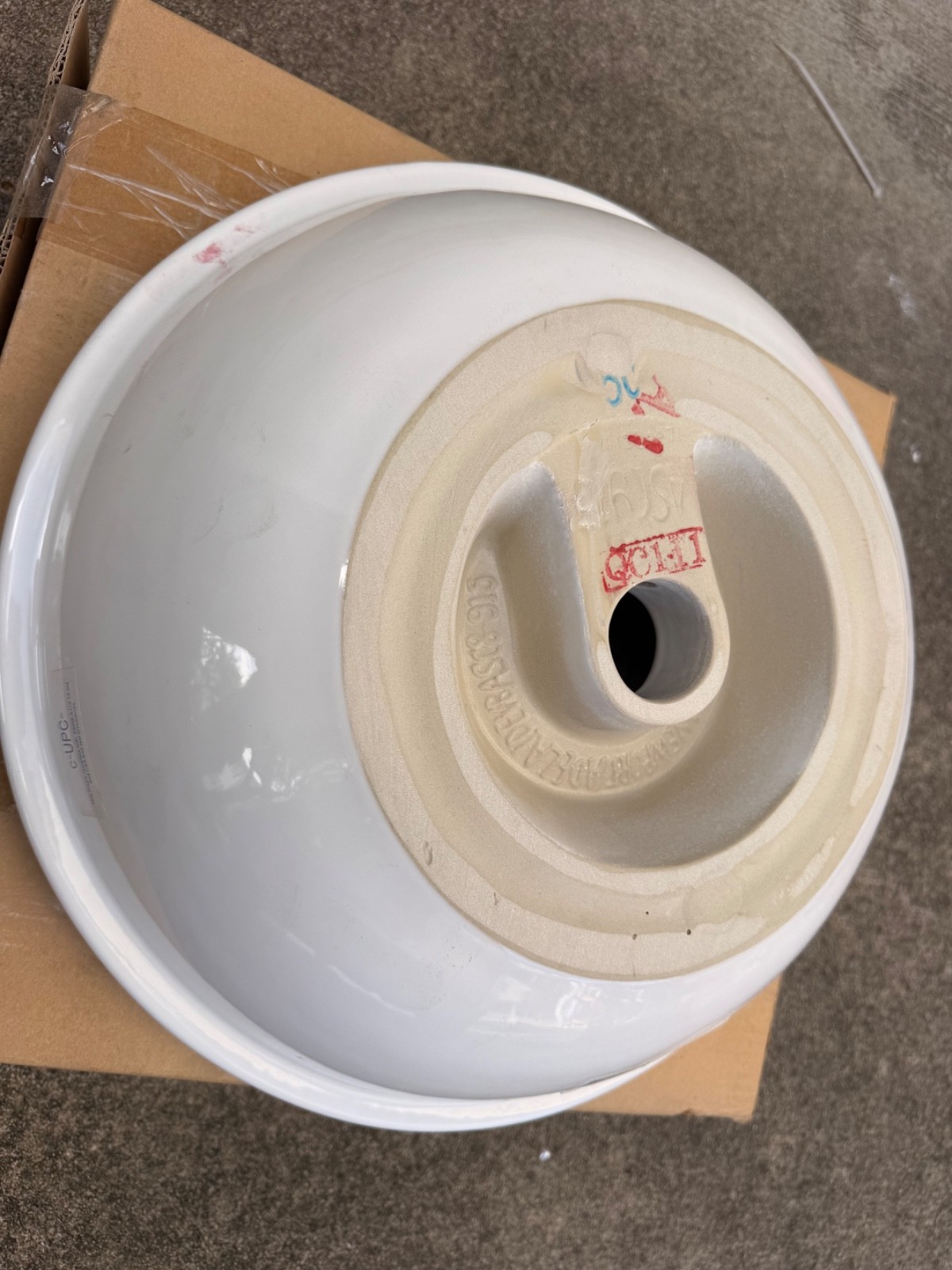 Basin Caroma Adelaide Vitreous