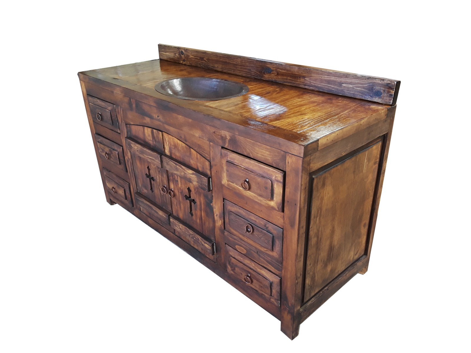 Templar Crusaders Rustic Bathroom Vanity
