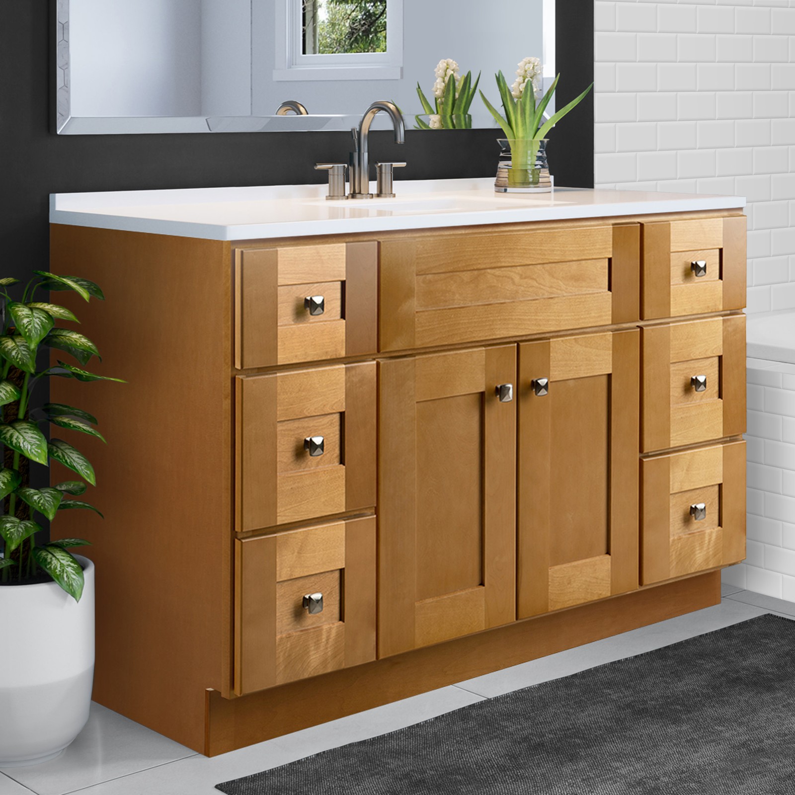 Design House 232314 Brookings 48″ – Modern Birch