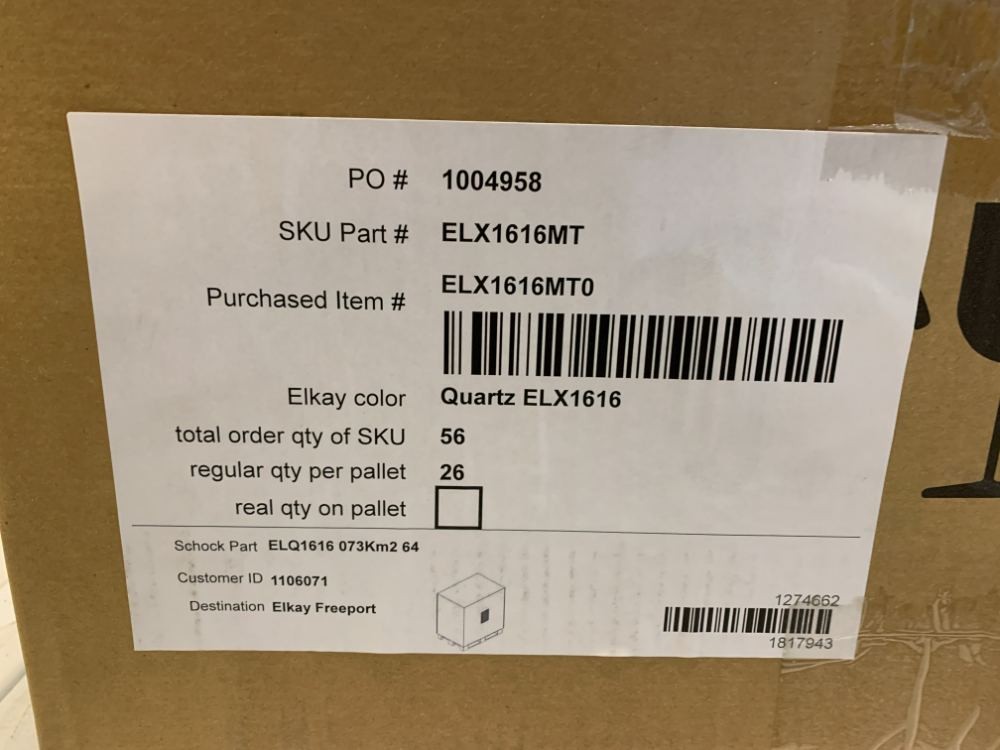 Elkay ELX1616MT Bar Sink 15-3/4″ x 15-3/4″ Dual Mount