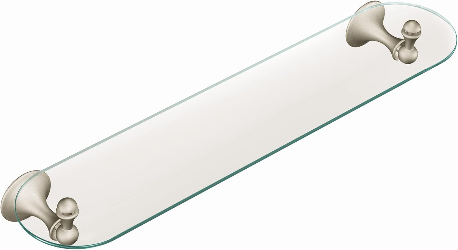 Moen DN7790BN Brushed Nickel Lounge Bathroom Vanity Shelf