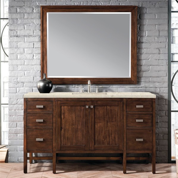 60″ James Martin Addison E444-V60S-MCA-3TJR Vanity Cabinet 3CM Tajnar Eclos Top
