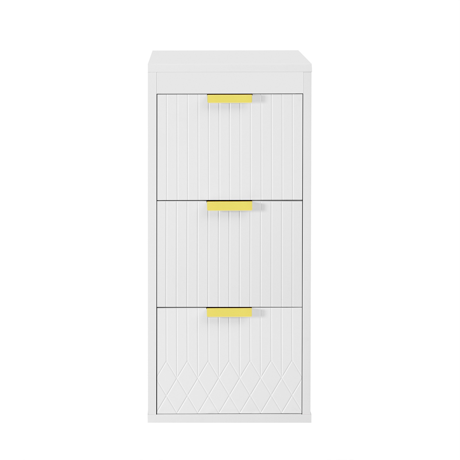 Wall Mounted Floating Cabinet 12″ with Drawers for Bathroom Living Room