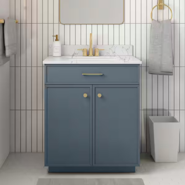 Glacier Bay Marcote 30″ Single-Sink Freestanding Vanity – Base Only