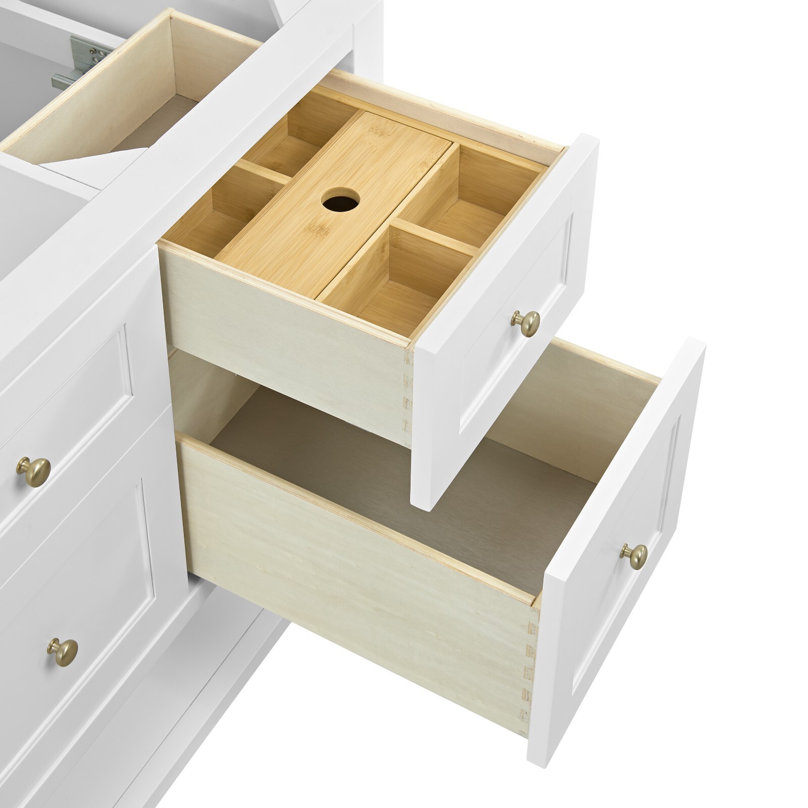 60in James Martin Breckenridge 330-V60S-BW Single Vanity, Bright White