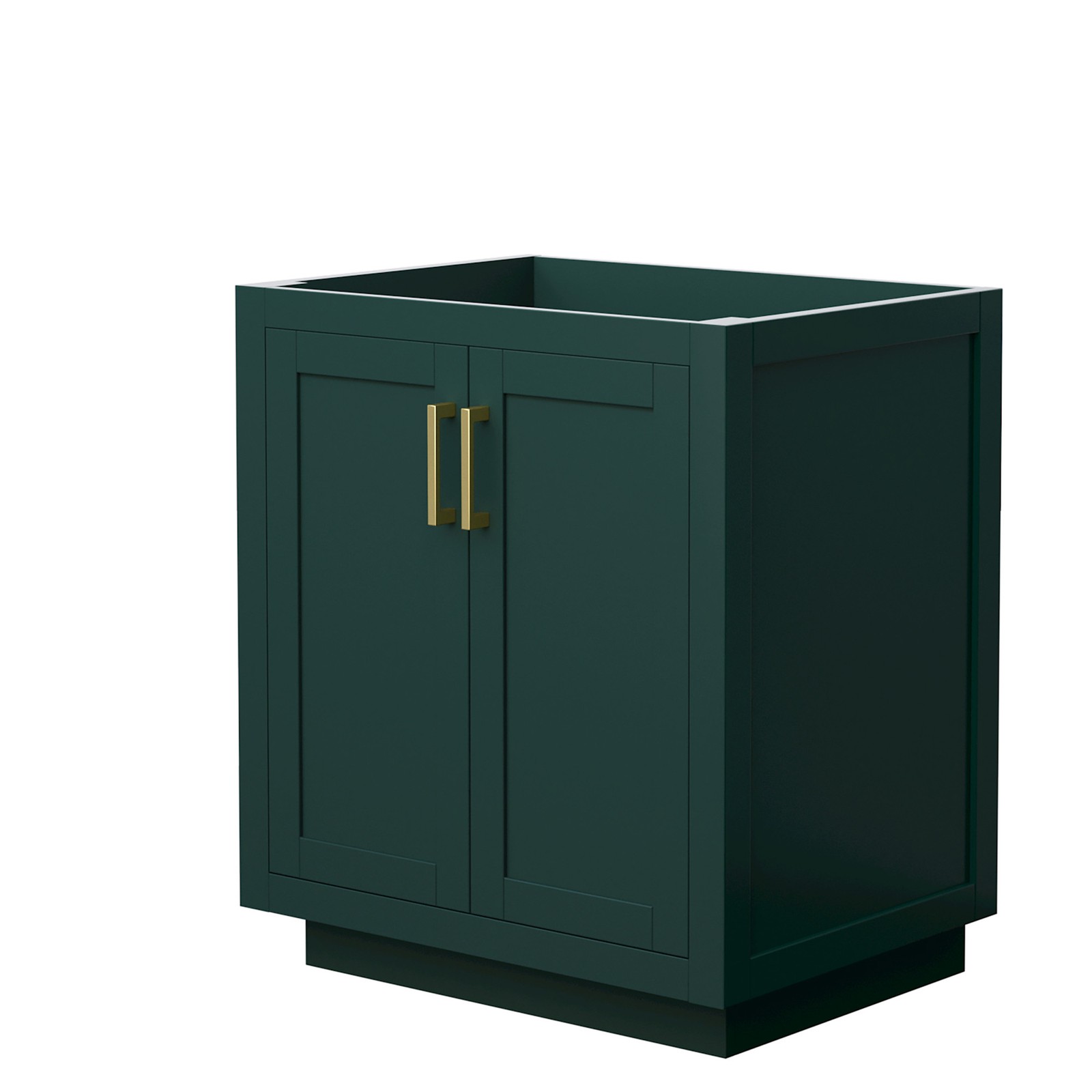 Wyndham Collection WCF2929-30S-CX-MXX Miranda 30″ Single – Green / Brushed Gold