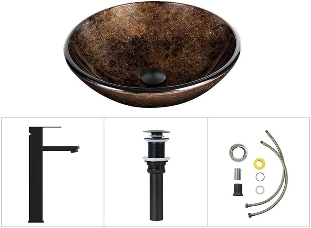32 Inch Bathroom Vanity with Sink, Traditional Freestanding Black Bathroom Vanit