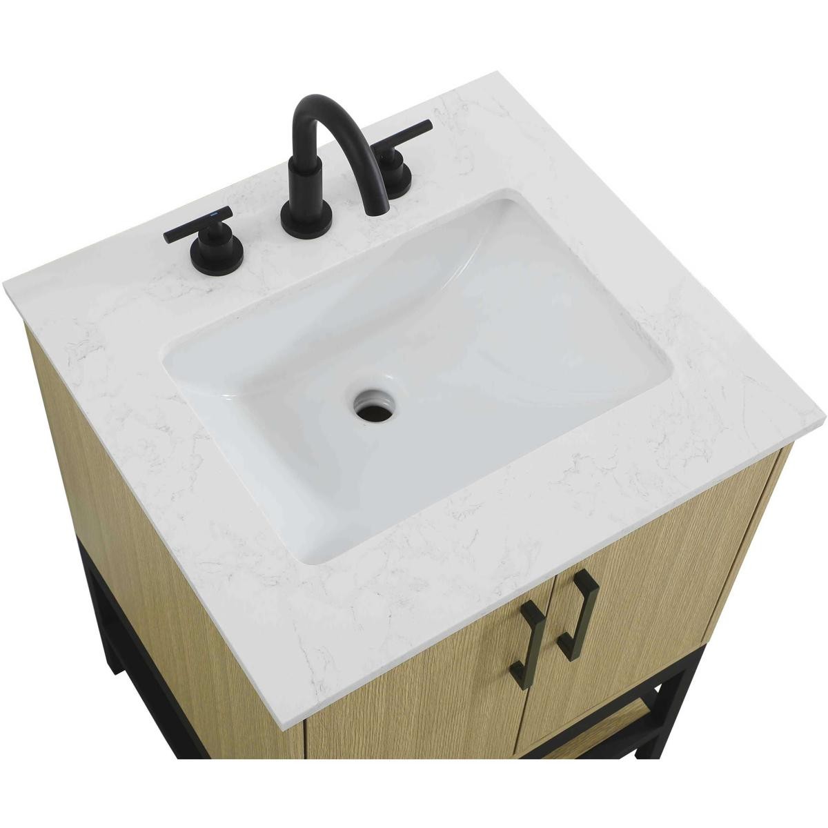 Elegant Lighting VF60724MHB Lennox Vanity Honey Brown