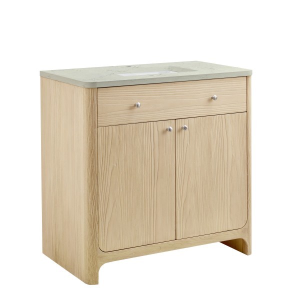 36″ James Martin Gracyn D125-V36-CSD Single Vanity Cabinet Coastal Driftwood