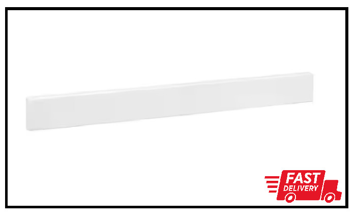 24.5 In. W Cultured Marble Vanity Backsplash in White