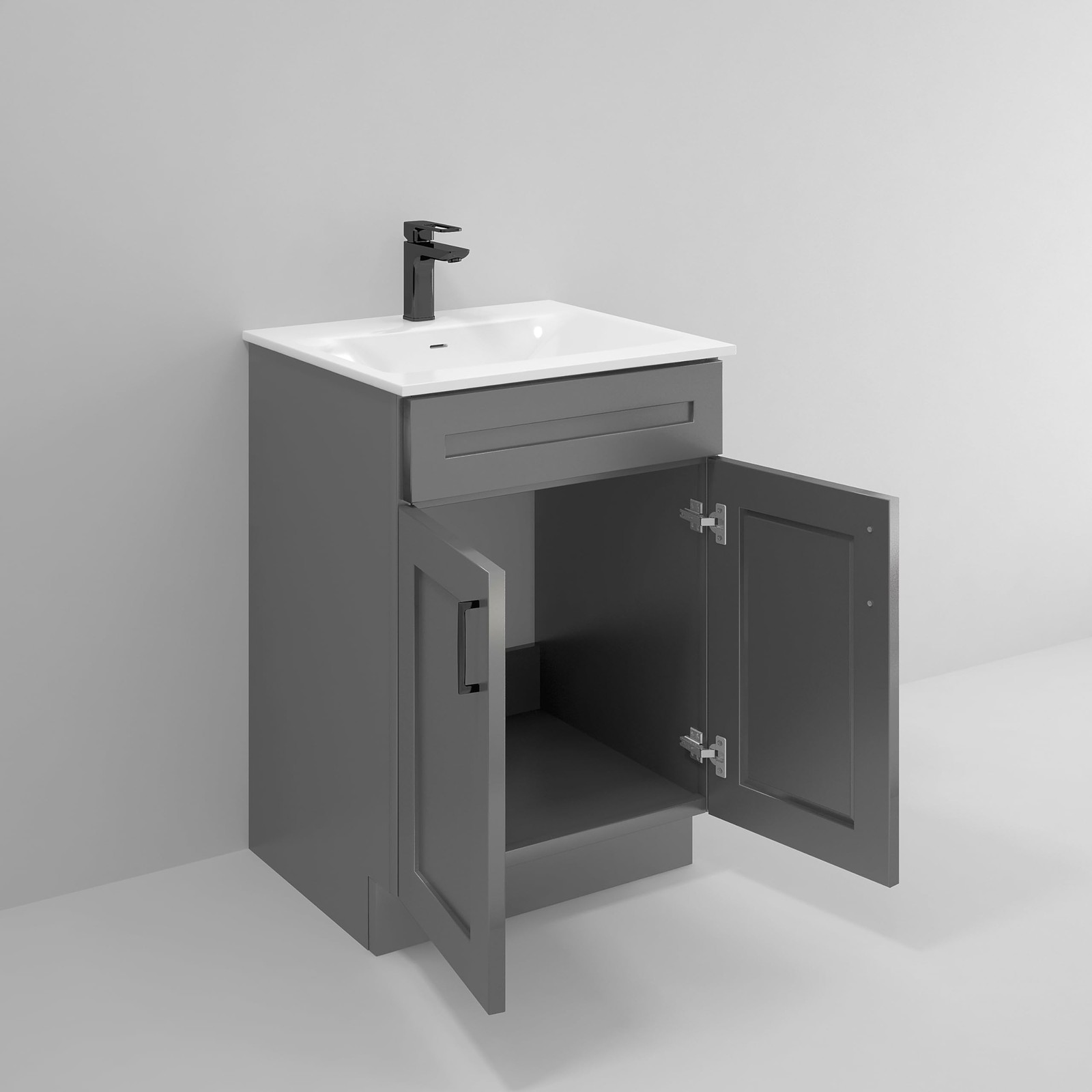 Bathroom Vanity Sink Base Ready-to-Assemble Bathroom Cabinet 24″/30’/36″ Widt…